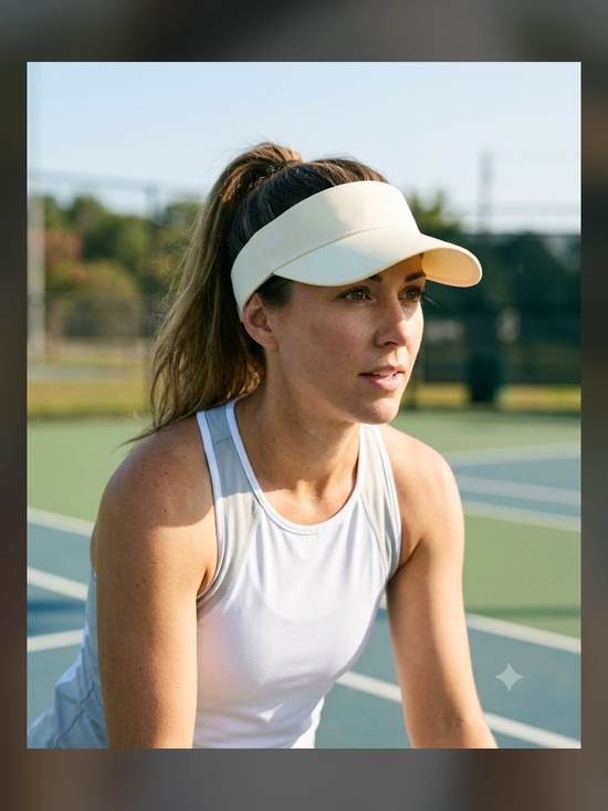 CALIA by Carrie Underwood Accessories - Calia Pastel Yellow Sport Visor Adjustable - NWT